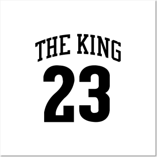 lebron james 23 the king Posters and Art